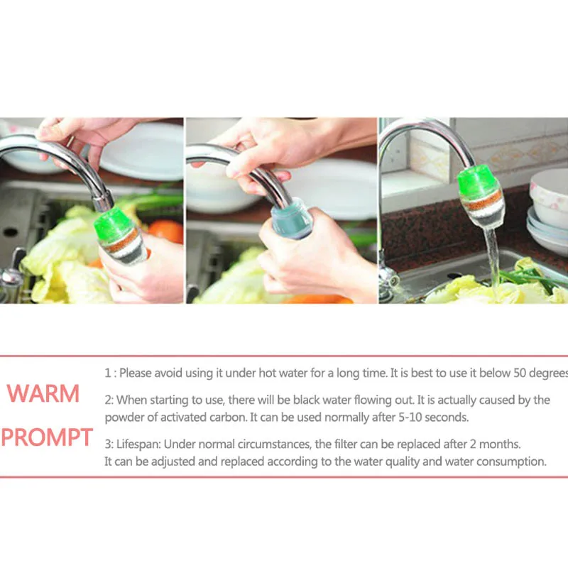 Purifier Filter Eco-friendly Faucet Water Purifier Water Cleaner Faucet Tap Kitchen Gadgets Home Cleaning Tools