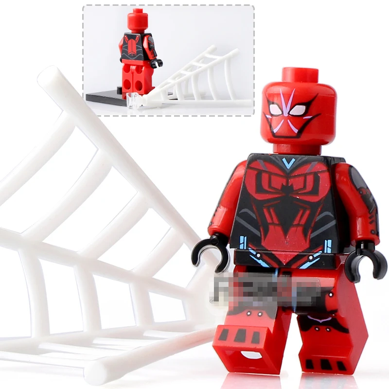 Одна распродажа XH682 Человек-паук концы земли Marvel Супер Герои Звездные войны