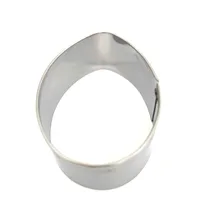 3D пасхальное яйцо в форме нержавеющая сталь формочка для печенья плесень форма для вырезания украшения торта инструменты