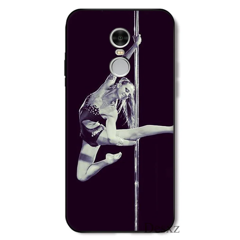 Чехол для мобильного телефона Pole Dance Dancing Fitness Hot Painted Xiaomi Redmi Note 4 4A 4X 5 5A 6 7 GO S2 6A Pro Plus