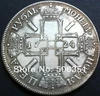 wholesale 1724 russia 1 Rouble coins copy 100% coper manufacturing silver-plated ► Photo 2/2