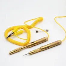 Напряжение тестовая ручка карандаш автомобильная электрическая тестовая Машина лампа 6 в 12 В 24 В для Автомобиль Грузовик Мотоцикл тестовые инструменты