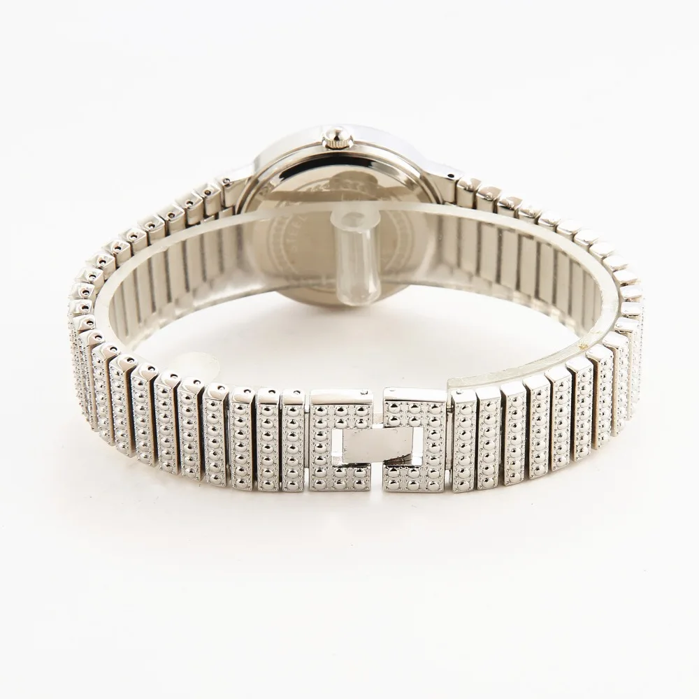 G & D Элитный бренд Для женщин часы серебряные женские часы-браслет платье кварцевые наручные часы Relogio Feminino Reloj Mujer