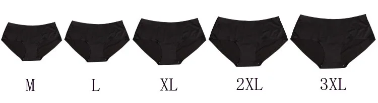 Jerrinut Seamless Panty For Women Underwear Plus Size M L XL XXL XXXL Intimates No Trace Briefs Low Waist Paties Lingerie     