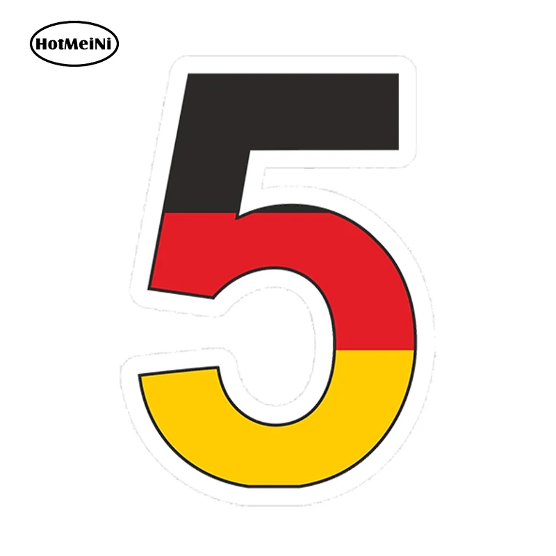 

HotMeiNi Car Accessories Sebastian Vettel -5- 1x 3D Car Sticker Tablet Door Locker Hard Hat Home Waterproof Bumper 13x9.6cm