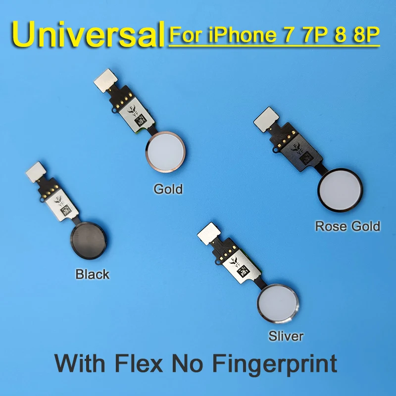 

1pcs High Quality Universal Home Button with Flex Cable for iPhone 7 7+plus 8 8+plus Return Home button Flex Assembly Parts