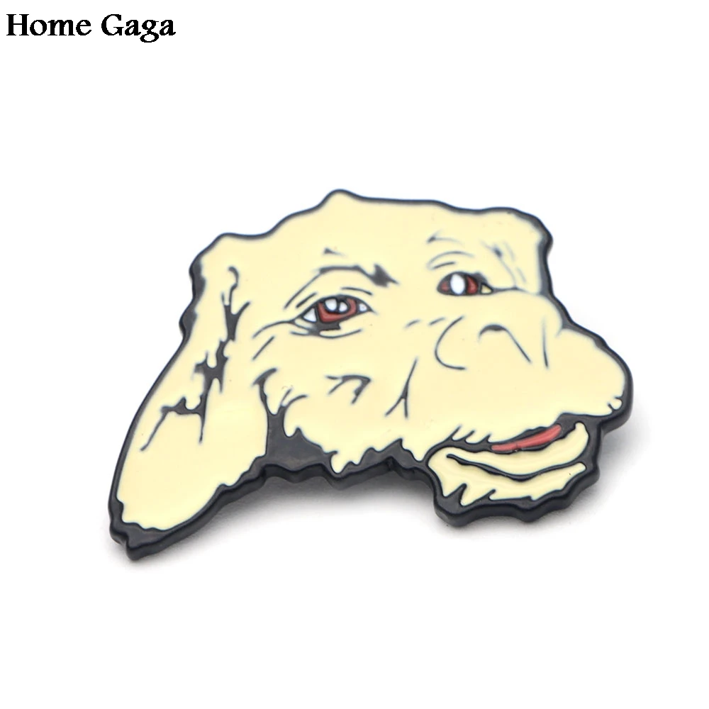 Homegaga The neverending story Falcor Дракон Удачи булавки para броши для рубашек DIY одежда рюкзак
