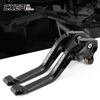 MONSTER-palancas de freno de motocicleta, palancas de embrague ajustables, con LOGO, para DUCATI MONSTER 696, 796, 695, 620, 400, CNC ► Foto 1/6