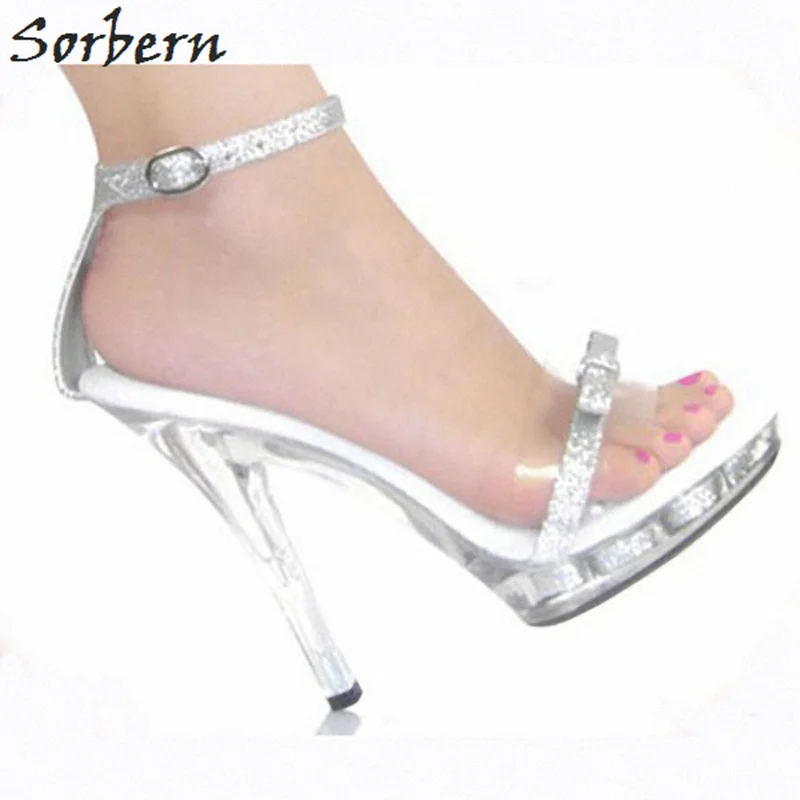 

Sorbern Women Sandals Buckle Straps Fashion Ladies Party Shoes Plus Size 35-46 Summer Womens Shoes Sandals New Arrive Shoes