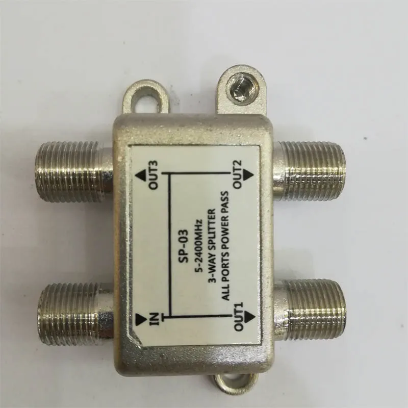 Wholesale High Quality 3 way Digital Cable Splitter/Power Splitter for