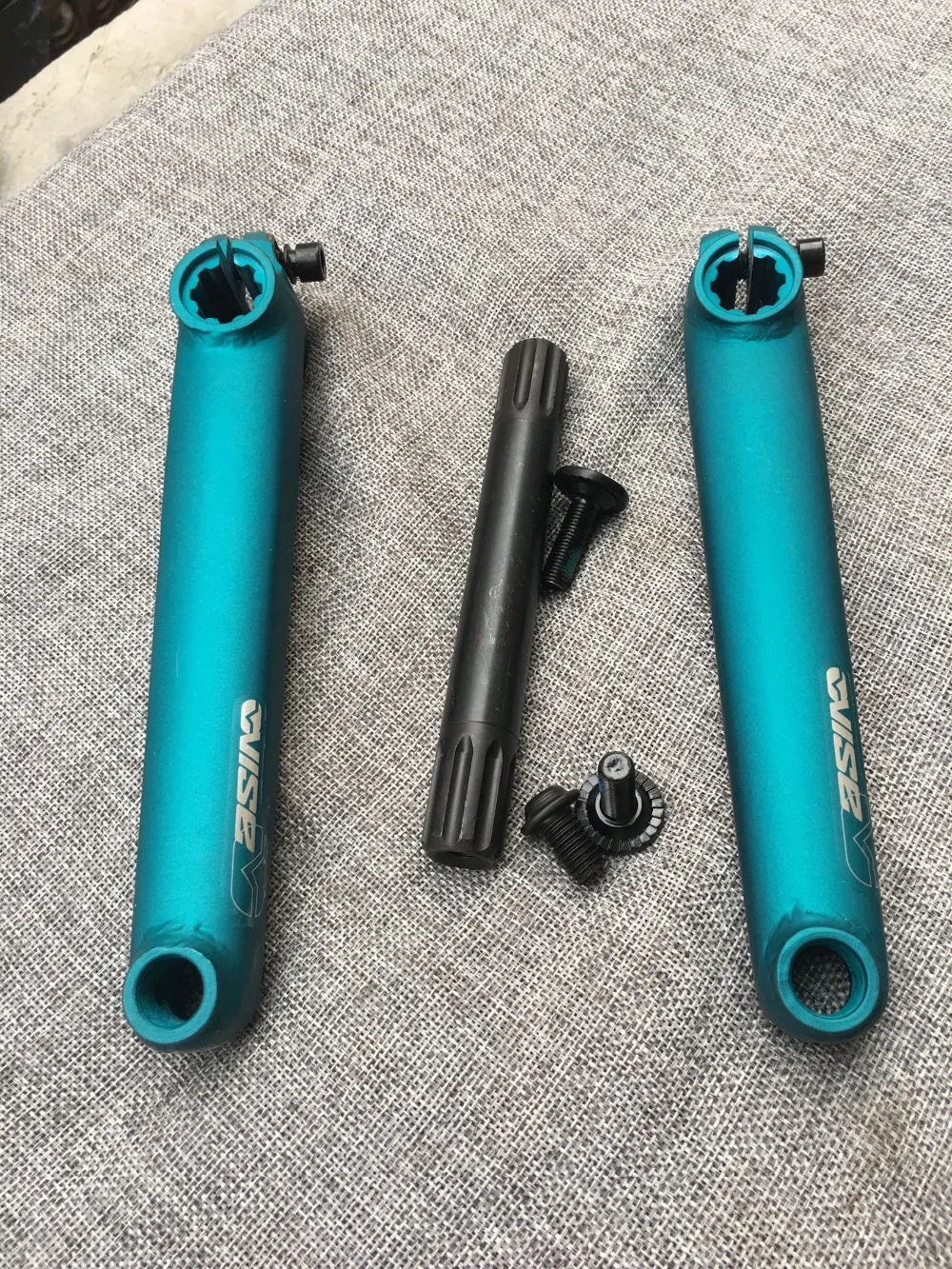 Mirraco тиски BMX 3-pc Кривошип 19 мм полые хромированные 8 Splines шпинделя 175 RHD совместимый