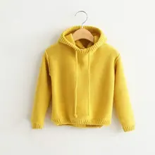 Детский кардиган; теплый детский зимний свитер пуловер с капюшоном для мальчиков и девочек; свитера; одежда для детей; джемпер для девушки; вязаная одежда