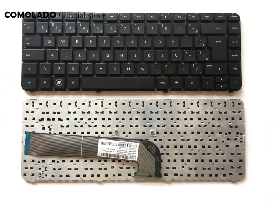 

BR Brazil Keyboard for HP Pavilion DV4 DV4-3000 black Keyboard without frame BR Layout