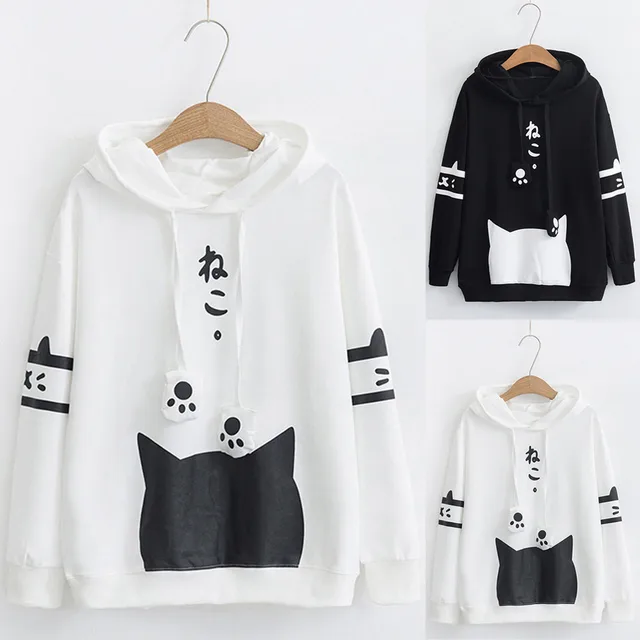 cute cat hoodies