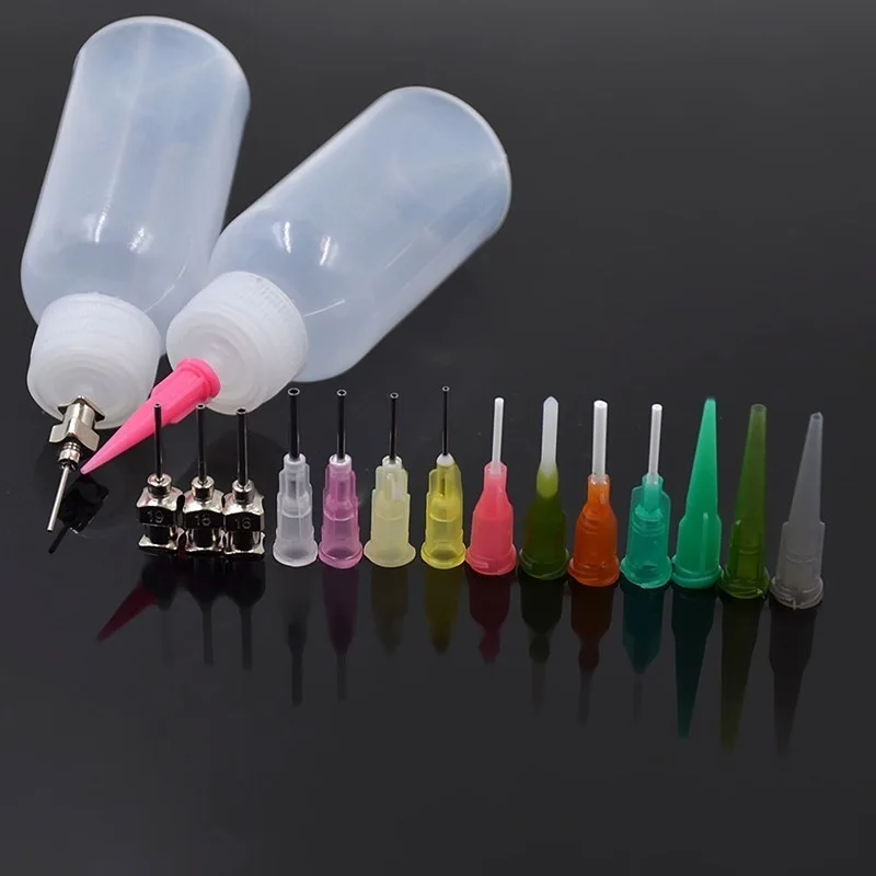 

1 Set Tattoo Plastic Bottle Set Professional Nozzle Drawing Bottle Tattoo Making Tool #91363