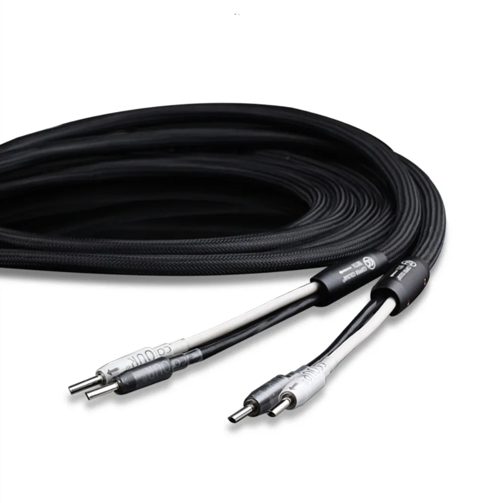 

CopperColour BETA audiophile speaker cable HiFi audio loudspeaker cord a pair Customizable length