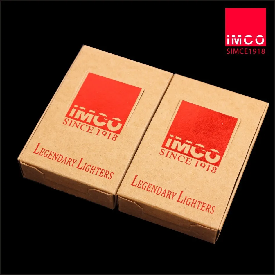 Оригинальная зажигалка IMCO старая бензиновая Зажигалка из настоящей нержавеющей