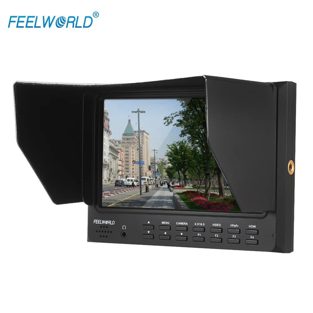 Feelworld FW709 Портативный 7 &quotIPS экран на камере поле HD монитор для FS7 A7RII A7SII A7R A7S GH4 5D mark