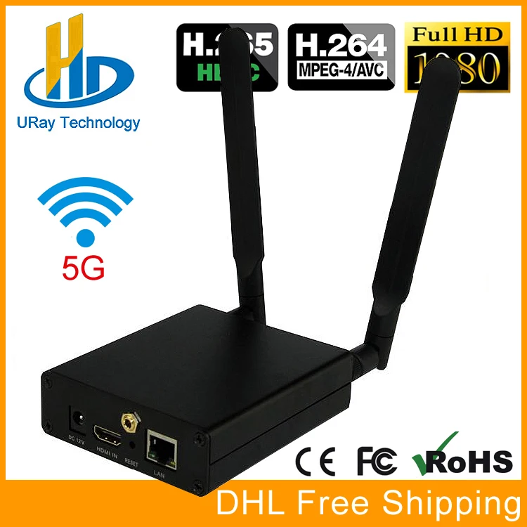 URay HEVC H.265 H.264 WiFi HDMI Video RTSP Encoder