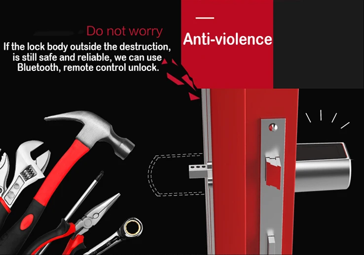 Sale World Smallest Smart Door Lock Bluetooth Intelligent Home Small Electronic Digital Cylinder Door Lock 15