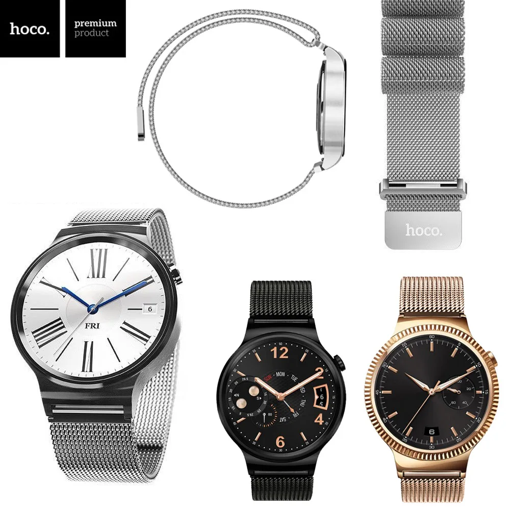 huawei watch stainless steel with stainless steel mesh band