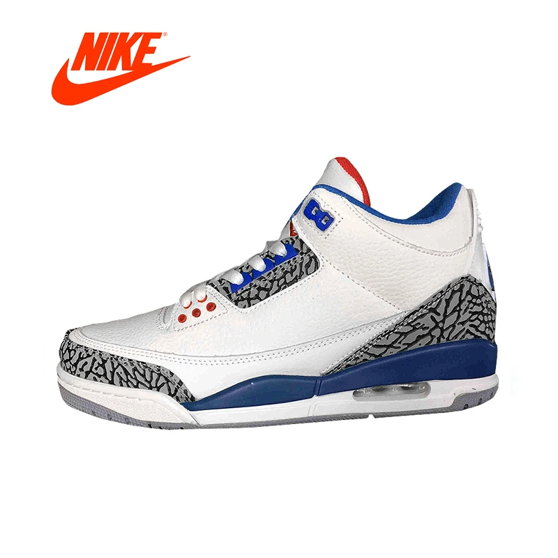 

Original New Arrival Official NIKE Air Jordan 3 Retro Sport Men Basketball Shoes Breathable Cushion Sneakers Sport Shoes