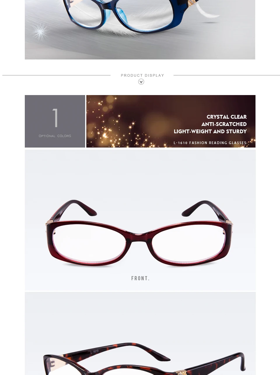 Очки для чтения с кристаллами высокого качества Модные женские очки для чтения