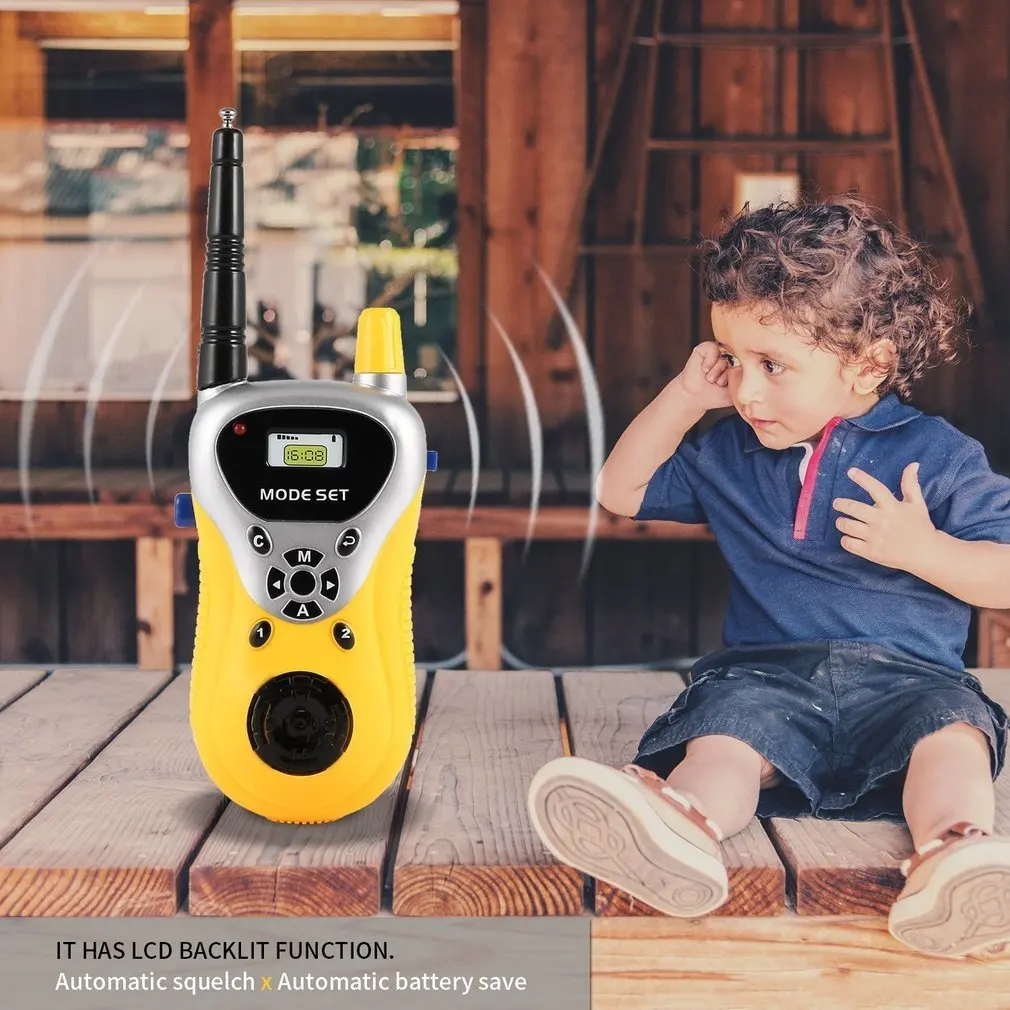 YKS 2 шт. мини-рация для детей радио Retevis портативные игрушки для детей подарок портативный электронный двухсторонний радио-коммуникатор
