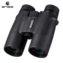 Мощный бинокль 10x42 охотничий телескоп Профессиональный Jumelles для наблюдения за птицами Пешие прогулки BAK4 FMC покрытие наружная оптика BNISE
