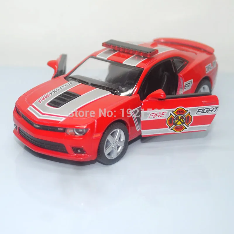 Chevrolet Camaro police version red (5)