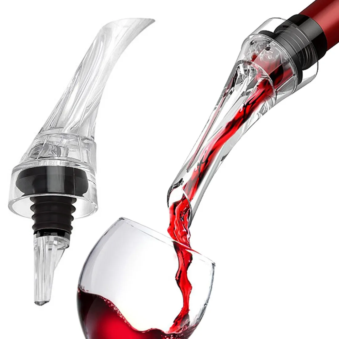 

Wine Bottle Opener Red wine Pourer Air Pump Pressure Foil Cutter Vacuum Stopper Kitchen Gadgets Tools Opener Design New 2019 +5$