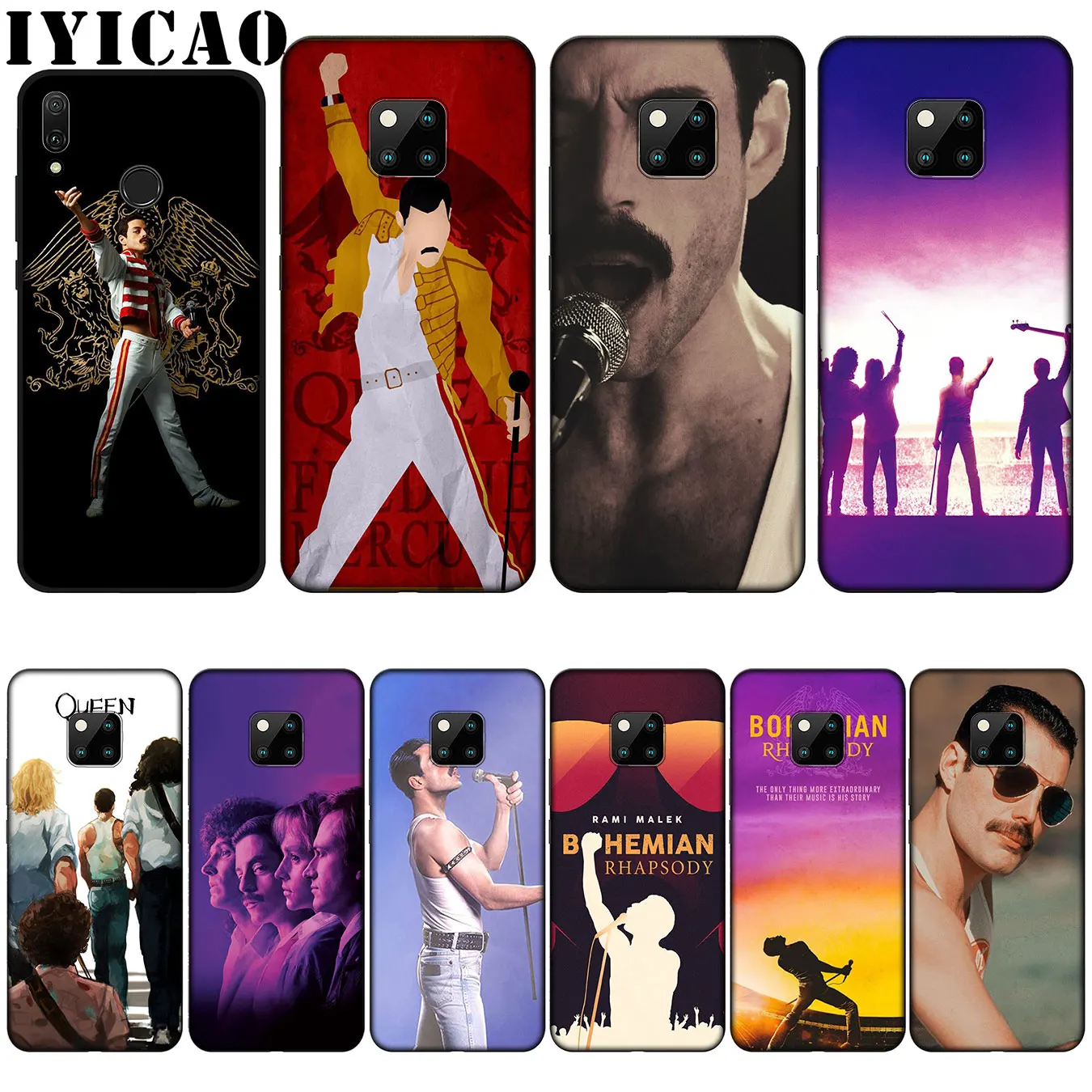 IYICAO богемный Rhapsody силиконовый мягкий чехол для huawei Nova 3 3i 2i mate 20 10 Pro Lite |