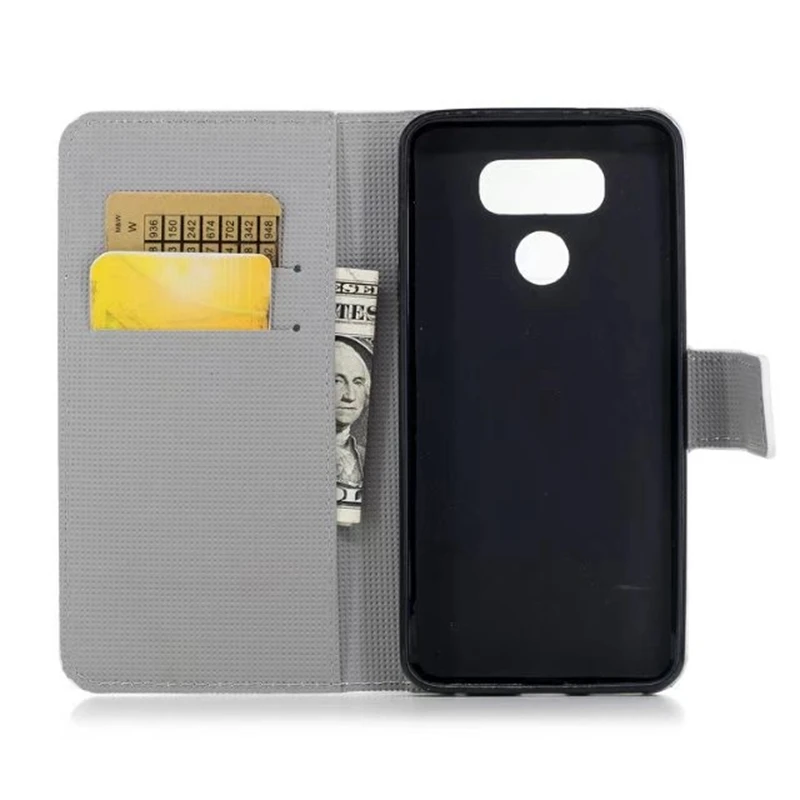 Кожаный чехол-бумажник чехол для телефона с откидной крышкой с подставкой Чехол для LG K5 K7 K8 K10 G3 G4 мини-Стилус G5 G6 V10 V20 V30 Leon H340 H324