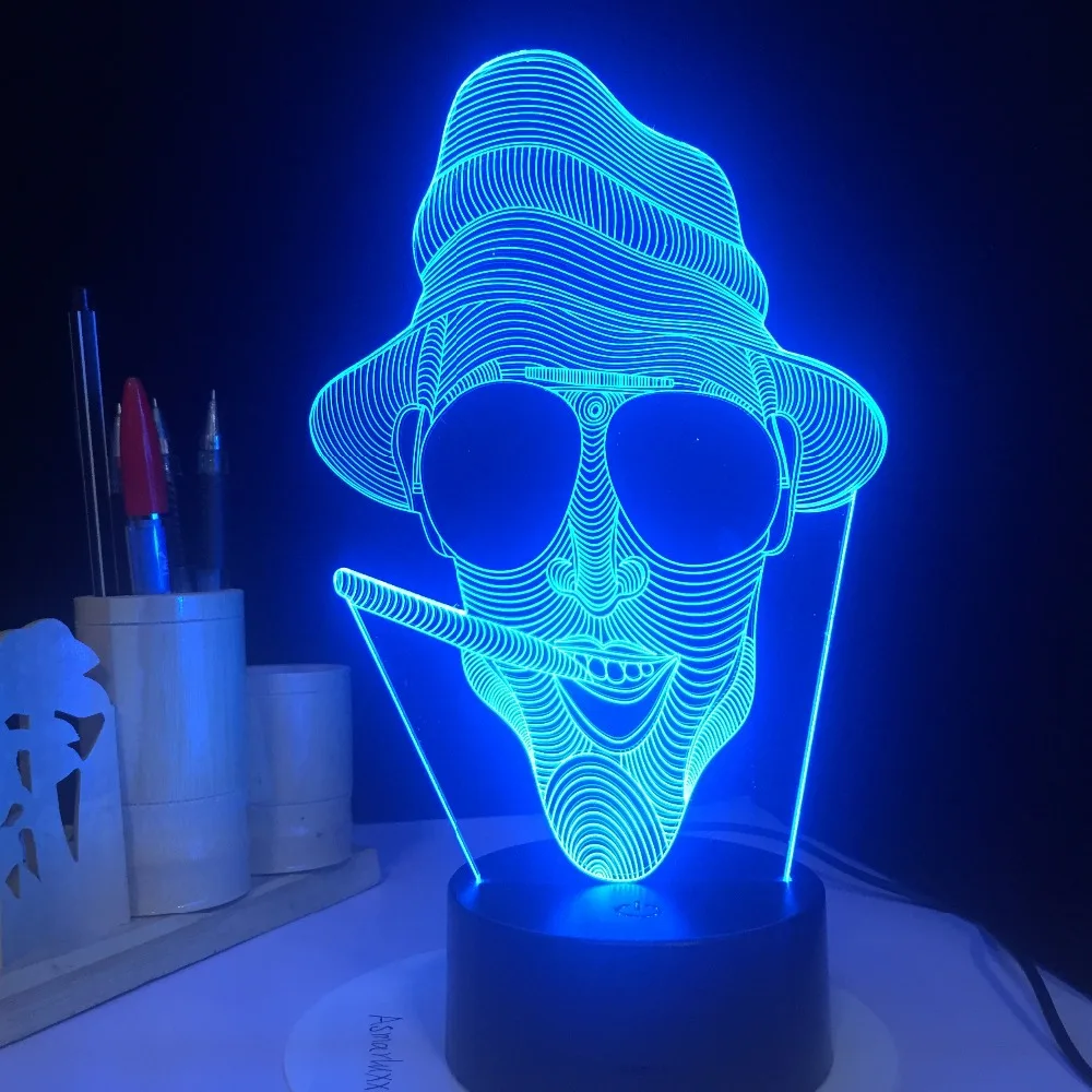 Night Ordinateur Creative Light Homme Glaces Lampe V Led Lumière rxshdQtC