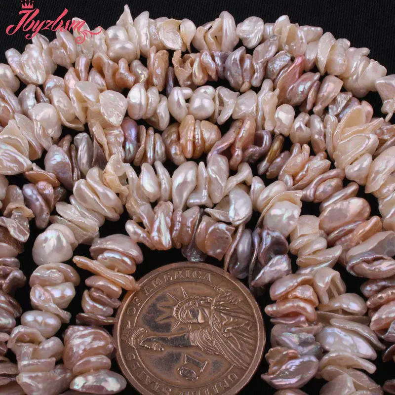 

5-13mm Natural Freshwater Pearl Baroque Stone Beads Strand 14.5"For DIY Necklace Bracelets Fashion Jewelry Making,Free Shipping