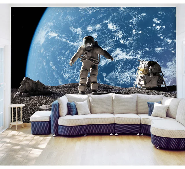 Benutzerdefinierte 3D fototapete Cosmic Nebula Sterne hotel KTV tapete