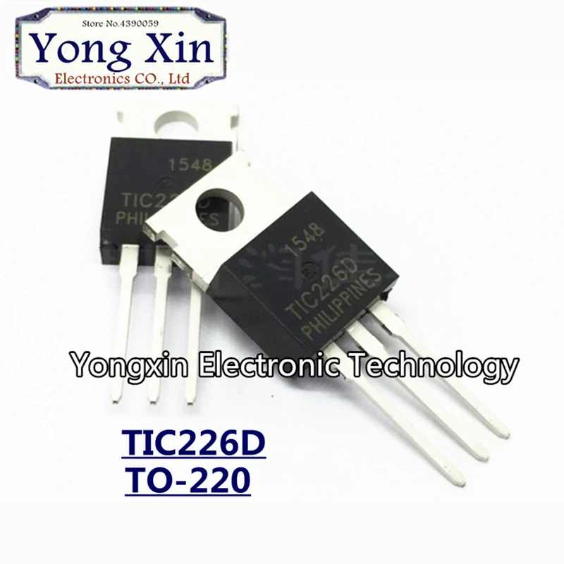 

10PCS TIC226D TO-220 TIC266 TO220 triac