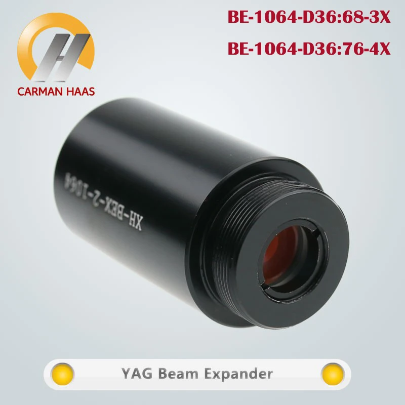 Расширитель луча Carmanhaas Fiber YAG 1064 нм 3X 4X для лазерной сварки M22 * 0 75 лазерная