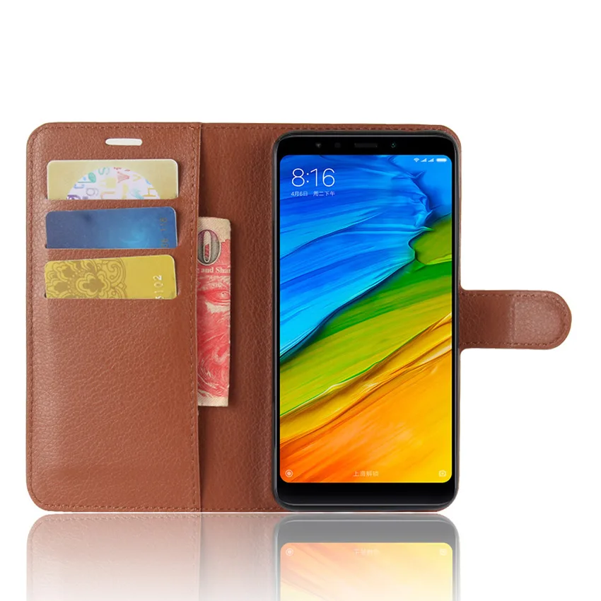 Для Xiaomi redmi 5 чехол высокого качества кожаный флип-чехол для телефона для Xiaomi redmi 5 Чехол-книжка для Xiaomi redmi 5