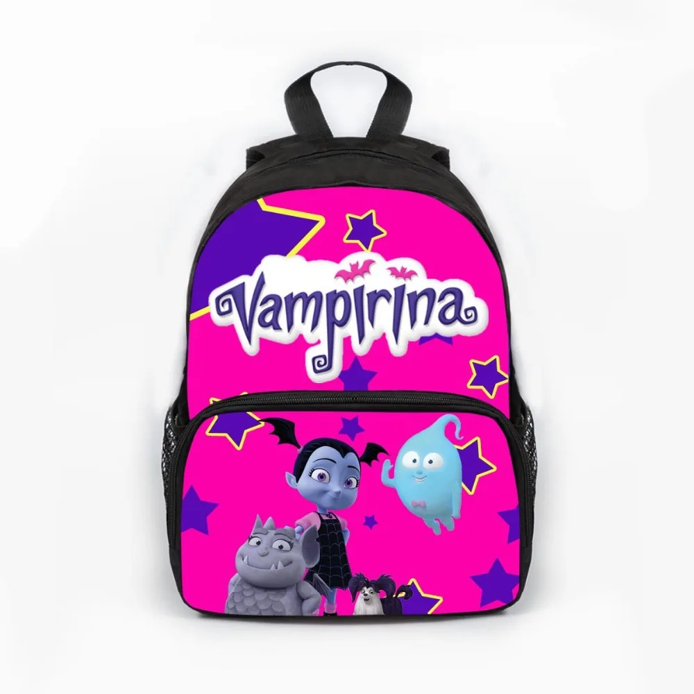 

Vampirina Children Backpack Girls Boys School Bags Movie Character Book Bags Gregoria Batgirl Dogs Cartoon Kids Gift