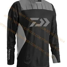 Daiwa Новая летняя одежда с длинным рукавом Dawa солнцезащитный крем дышащая Анти Москитная быстросохнущая холодная ощущение рыболовные рубашки