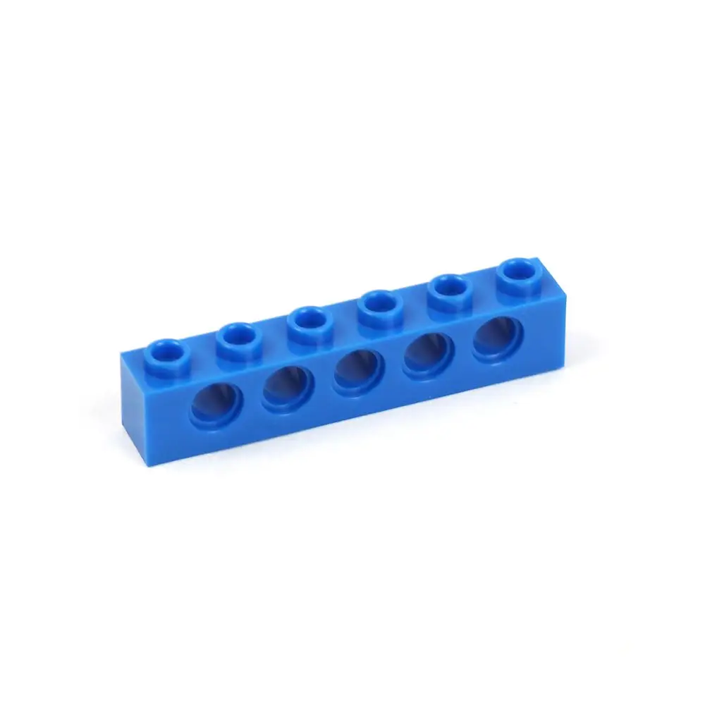 Городские строительные блоки Technic Brick 1x6 [5 отверстий] обучающие игрушки для детей