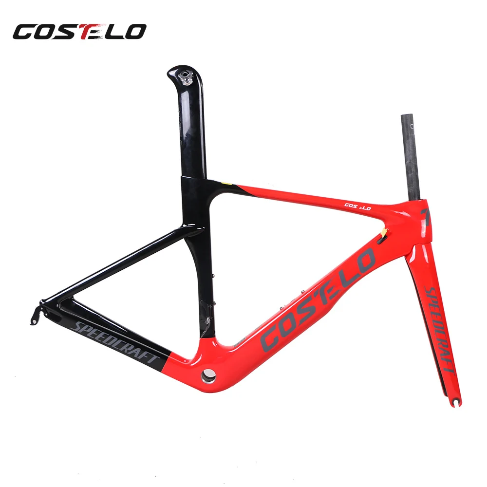 Top Costelo Speedcraft Road Bicycle Carbon Frame T1000 UD Carbon bike Frame Matte/Glossy bicicleta carbono bici telai in carbonio 7