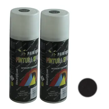 

Paintusa-pack 2 canisters from spray paint Black Satin SA01 200 ml