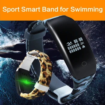 

2017 newest Heart rate monitor IP67 Waterproof Smart Bracelet Swimming smartwatch smart watch wristband clock for ios android