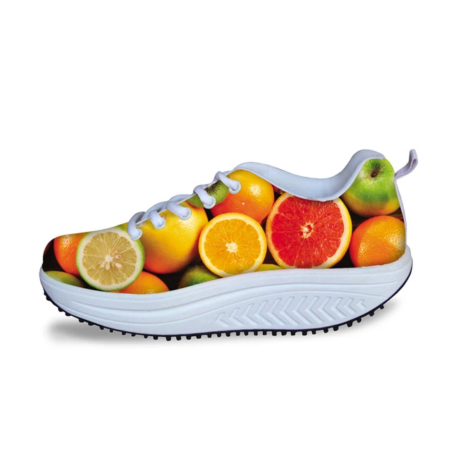 watermelon platform shoes