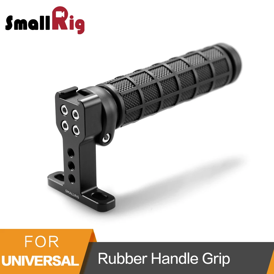 Baratos Empuñadura superior de SmallRig con zapata fría para DSLR liberación rápida Cámara jaula Monitor videocámara estabilizador agarre de mano superior 1446