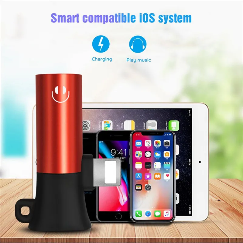 

Audio Adapter for lightning to 3.5mm Charging Call for iphone x 6 7 8 Plus XS MAX XR Original Headphone AUX Splitter Connector