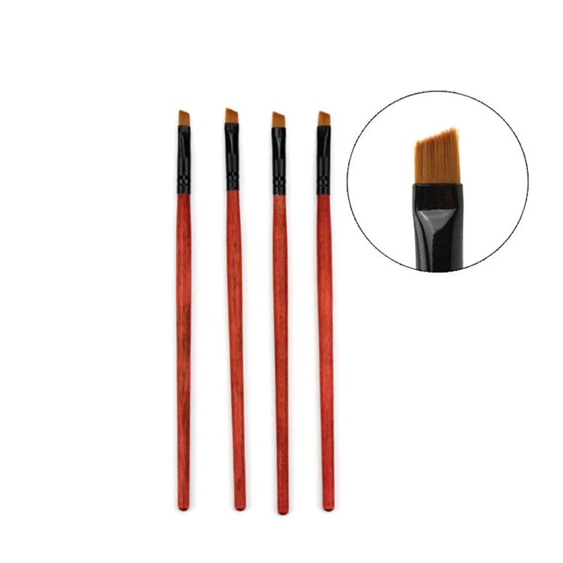 1 шт кисть для бровей Elite угловой Eye Liner кисти инструмент Для женщин/леди