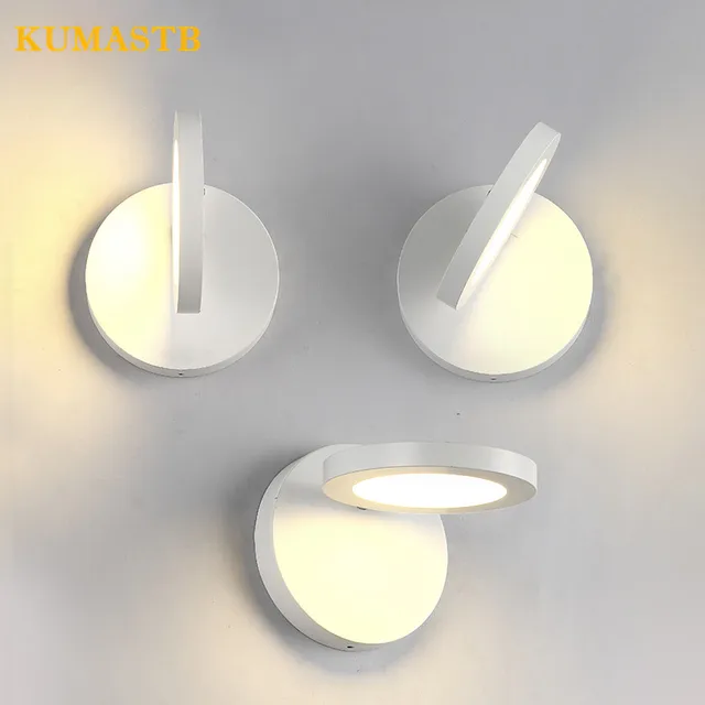 Creative Personalized Bedside Wall Sconce Aisle Bedroom Light Living Creative Personalized Bedside Wall Sconce Aisle Bedroom Light Living Room White Lamp Modern Nordic Round